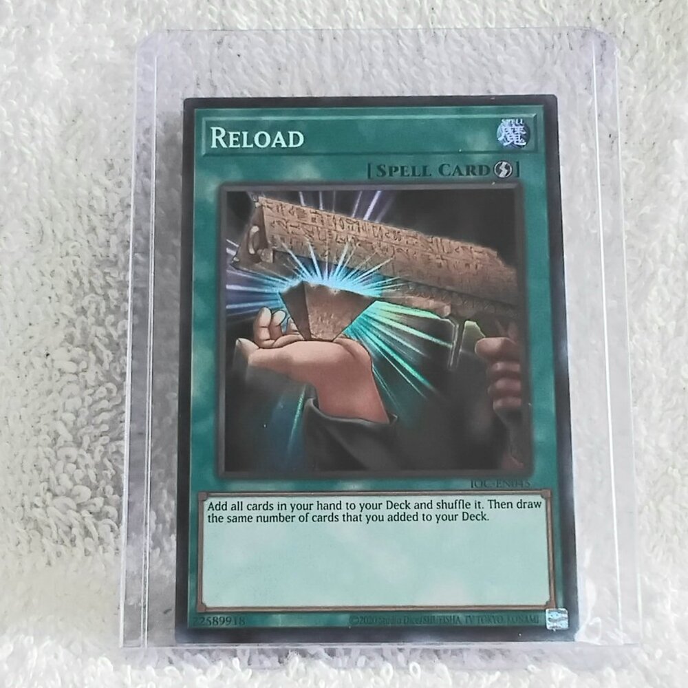 5/$20 Mint 2020 Yu-Gi-Oh! Reload IOC-EN045 SR Holo 2nd Ed Card!!